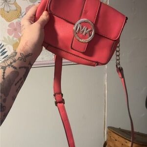 Michael Kors Vibrant Pink Crossbody Bag